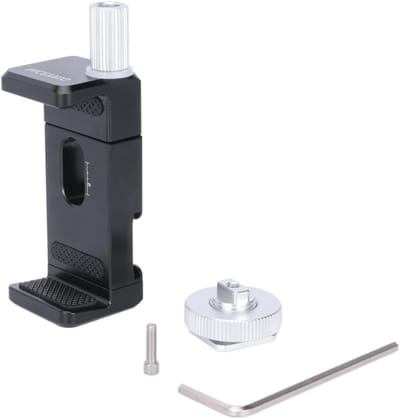 Verstelbare SSD Bevestigingsbeugel met Koud Schoen en 1/4 Draad voor BMPCC 4K 6K Pro en Z Cam - Geschikt voor Powerbank en Smartphone - 57mm-77mm