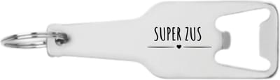 Akyol - super zus flesopener - Zus - cadeau zus - leuk cadeau voor je zus om te geven - verjaardag zus - 105 x 25mm