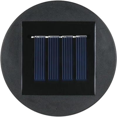 Solar Batterijkast - Lamp Vervanging - Lantaarn Reparatie - Eenvoudige Installatie - 8x8x2 cm - Zwart