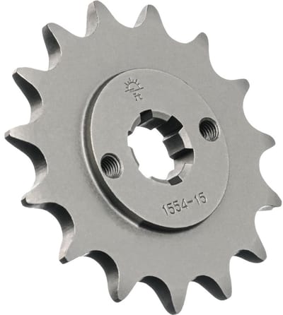 Jt Sprockets 520 Jtf1554.15 Steel Voortandwiel Zilver 15t