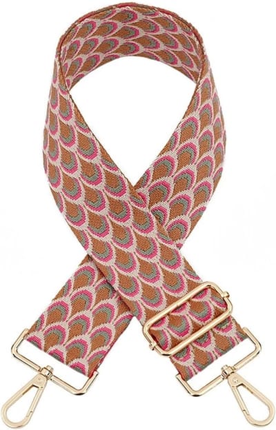 Schouderband - Tasriem - Comfortabel dragen - Verstelbare lengte - 5 cm breed - Veelkleurig
