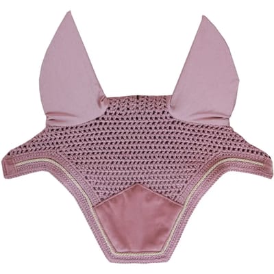 Kentucky Horsewear - Oornetje Wellington velvet oude roos pony