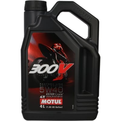 Motorolie MOTUL 104115 300V Factory Line 5W40 4L