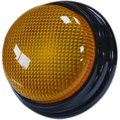 Lumières Sons Buzzeurs de Réponse Bouton de Réponse Rapide Jeu de Réponse Buzzer Boutons Buzzer Interactifs Colorés Salle de Classe Étudiante jaune