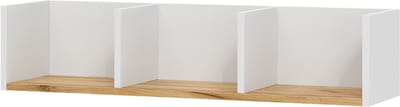 Vicco Tomy Wandplank – 90 x 20 cm Eik wit/goud