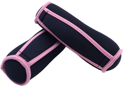2-delige 4LB wandelgewichten – zachte handgreep en polsband, voor training, hardlopen en aerobics (beginners)