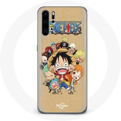 Coque pour Huawei P30 One piece Manga Equipage du Chapeau de Paille