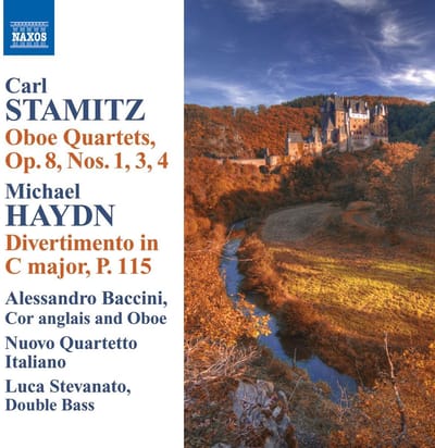 Nuovo Quartetto Italiano, Luca Stevanato - Stamitz: Oboe Quartets, Op. 8, Nos. 1, 3, 4 | Divertimento In C Major, P. 115 (CD)