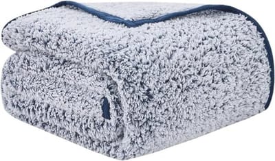 Ultra Zachte Fleece Deken voor Sofa - Warm en Lichtgewicht Sherpa Plaid (130 x 150 cm)