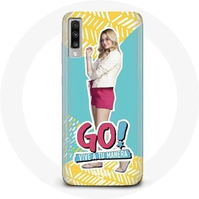 Coque - Agustina - Samsung Galaxy A70 - Souple - Noir - Poursuis tes rêves