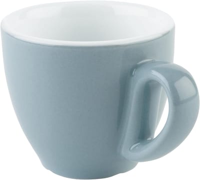 Espressokopje - Koffiekopje - Genieten van koffie - Stapelbaar design - 80 ml - Blauw