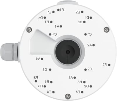 Kabeldoos - Aansluitdoos - Camera Bedrading - Waterdicht Aluminium - N.v.t. - Wit