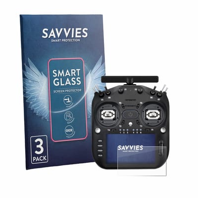 3 Stuks Savvies Screenprotector - geschikt voor Radiomaster TX16S MK3 - beschermfolie glas transparant