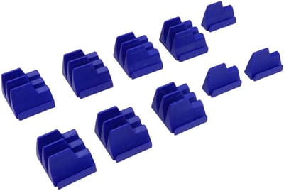 Steeksleutel Organizer – 10-delig – Modulair Sleutelhouder – Voor 23 Sleutels 6-38 mm – Gereedschapskist Organizer