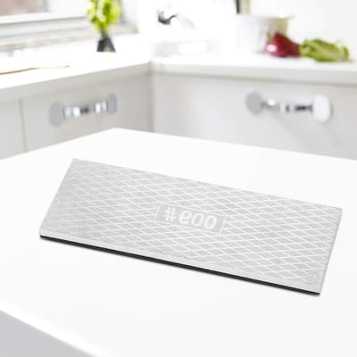 Draagbare Slijpsteen met 160600 Korrel voor Eenvoudig Slijpen - Antislipmat, Ideaal voor Keuken en Buitenactiviteiten
