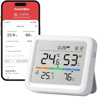 Multifunctionele Weerstation met Hygrometer en Thermometer – Temperatuur/Humidity Monitor met Weersvoorspellingen