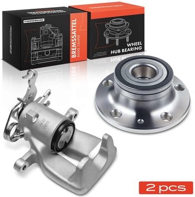 Frankberg 1x remklauw + 1x wiellager achteras links voor VW