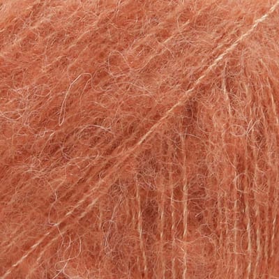 DROPS Brushed Alpaca Silk Uni Colour - 22 licht roest - Wol Garen