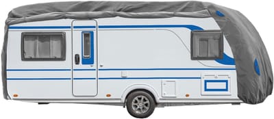 Universele caravanhoes 670x250x220 cm - Waterdicht en Ademend Afdekzeil