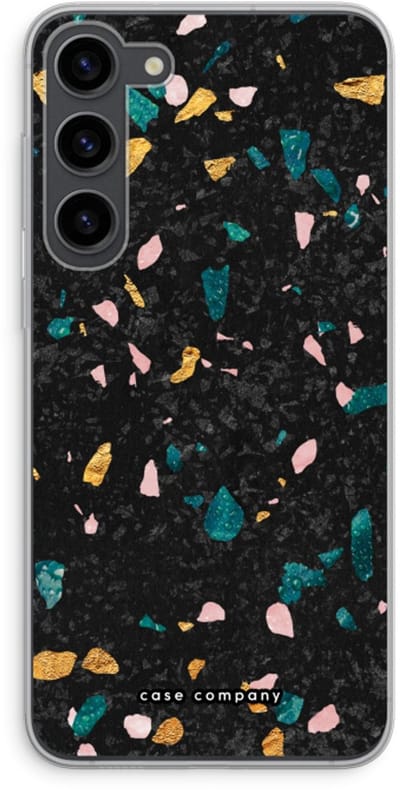 Case Company® - Hoesje geschikt voor Samsung Galaxy S23 Plus hoesje - Terrazzo N°10 - Soft Cover Telefoonhoesje - Bescherming aan alle Kanten en Schermrand