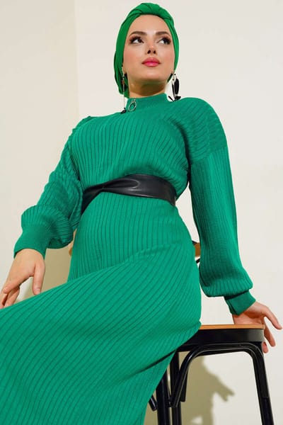 Maxi Colribbeltrui Jurk