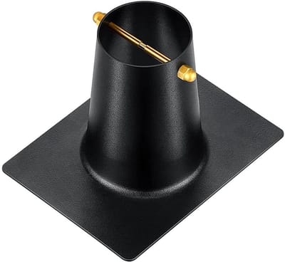 Dailygoods - Regenketting Adapter - Functioneel Ontwerp - Zwart - Goot Regenpijp Adapter - Efficiënte Waterafvoer - Geschikt voor Diverse Regenketting...