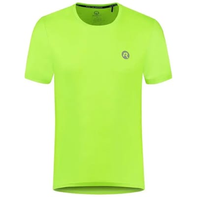 Rogelli Core Heren Hardloopshirt - Korte Mouw - Ademend - Fluor