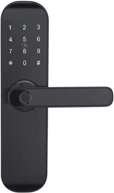 Bluetooth Digitaal Slot met App, Code en Kaart - Geschikt voor Rechterhand Deuren