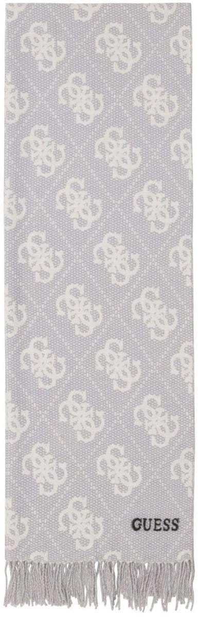 GUESS sjaal Boston Jacquard Scarf 70X180 Grey grijs