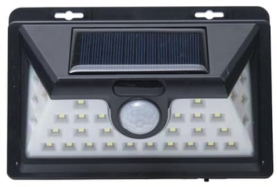 Zonne-energie Wandlamp met Bewegingsmelder - 32 LEDs, 160 Lumen