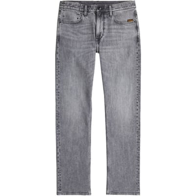 G-STAR Mosa Straight Heren Jeans - faded grey neblina