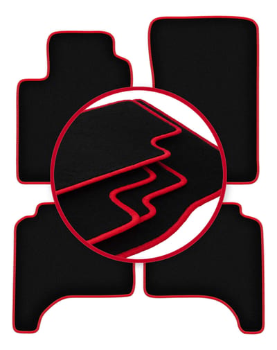 CARLUX-RED automatten voor: Suzuki Grand Vitara I SUV (1998-2005)