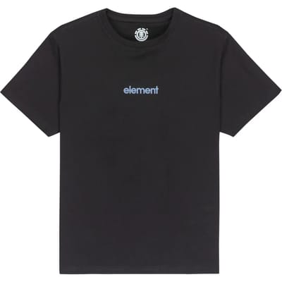 Element Lowcase T-shirt Met Korte Mouwen Zwart 10 Years Jongen