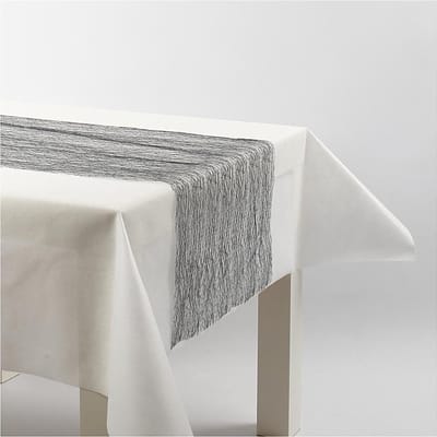 Tafellopers, B: 30 cm, zwart, 10 m/ 1 rol