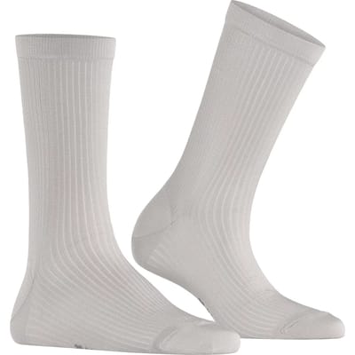 Burlington Princess Street geribd casual viscose Sokken dames beige - maat 36-41