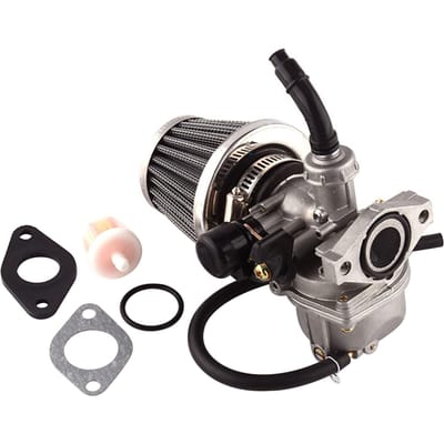 Carburateur PZ19 avec filtre à air Filtre à carburant multicolore