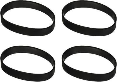 Stofzuigerriem - Vervangende riem - Vloeren reinigen - Duurzame materialen - 4 Stuks - Zwart