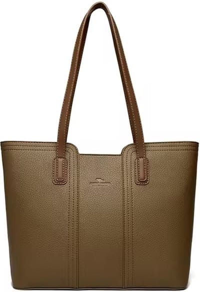 N3 Collecties Designer Zacht PU Leer Grote Dames Schoudertas Messenger Handtas