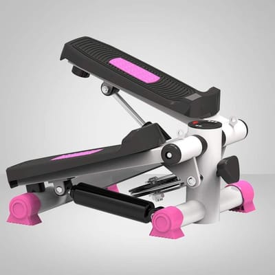 Compacte Stepper - Thuis Fitness - Cardio Training - Draaibeweging - 280 lbs Gewicht - Zwart