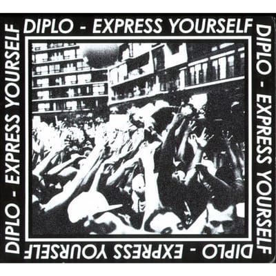 CD DIPLO - Express Yourself MAD165 Mad Decent 2012 US Dance & Electronica Gebruikt gray