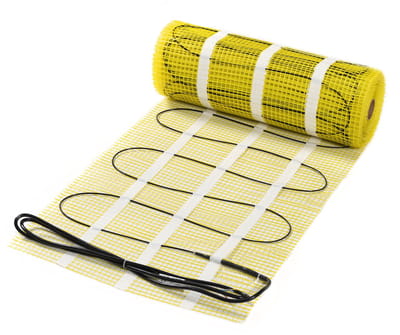 Losse pro-series elektrische vloerverwarming mat beschikbaar in diverse afmetingen, 150 watt per m², 20 m²
