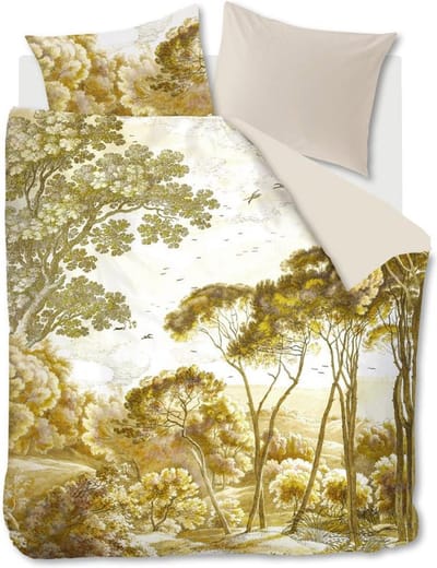 Beddinghouse Italia Dekbedovertrek - Tweepersoons - 200x200/220 cm - Geel
