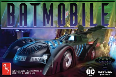 AMT Modelbouwpakket Militaire voertuigen - 1240 Batman Forever Batmobile Plastic - 1:25 - Modelbouw