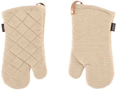 Tiseco - Ovenwant VELMAR - SET/2 - siliconen grip - 17x33 cm, beige