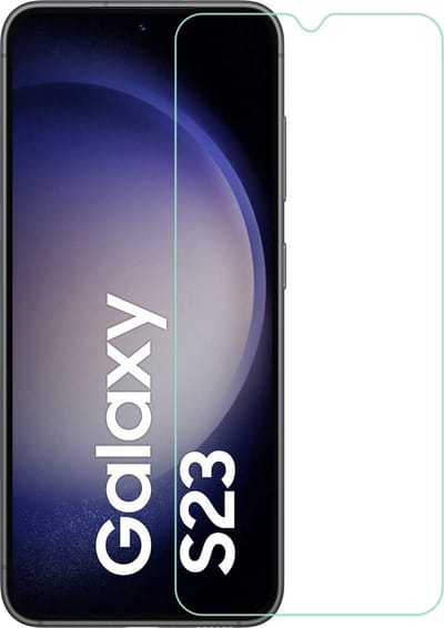 BixB screenprotector Geschikt voor Samsung Galaxy S23 gehard glas tempered glass bescherming