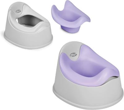 Kinderpotje - Trainingspotje - Zindelijkheidstraining - Uitneembare binnenemmer - 43 x 23 x 23 cm - Violet