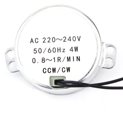 Dailygoody - Syn Onous Reductiemotor - Elektrische Motor - Compact en Krachtig - CW/CCW - 4W Vermogen - Ideaal voor Industriële Toepassingen
