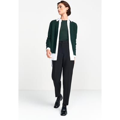 Rich & Royal Cozy Cardigan Recycled Midnight Jade Size: XS | Cardigans Outlet | Dames | Groen