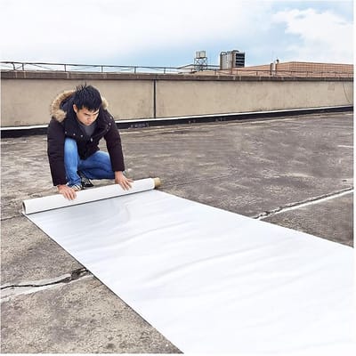 Waterdichte Dakreparatie Tape - Bitumentape Aluminiumfolie - Lekkages Dichten - Zelfklevend Koud Verwerkbaar - 50cm x 1000cm - Zilver