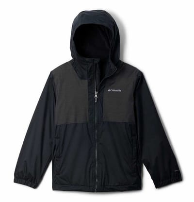 Columbia Rainy Trails™ Ii Jas Zwart 8 Years Jongens,Meisjes